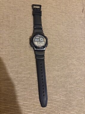 Casio Digital Watch WR100M - Black